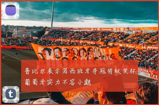 普比尔表示若西班牙夺冠将纹奖杯葡萄牙实力不容小觑